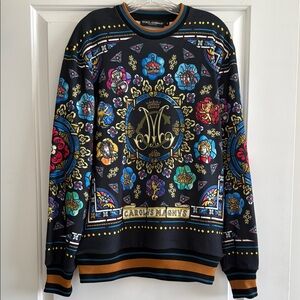 DOLCE & GABBANA CARLOUS MAGNUS SWEATSHIRT